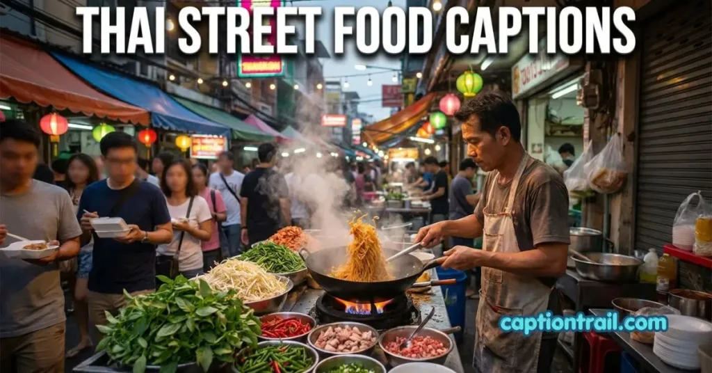 Thai Food Captions for Instagram