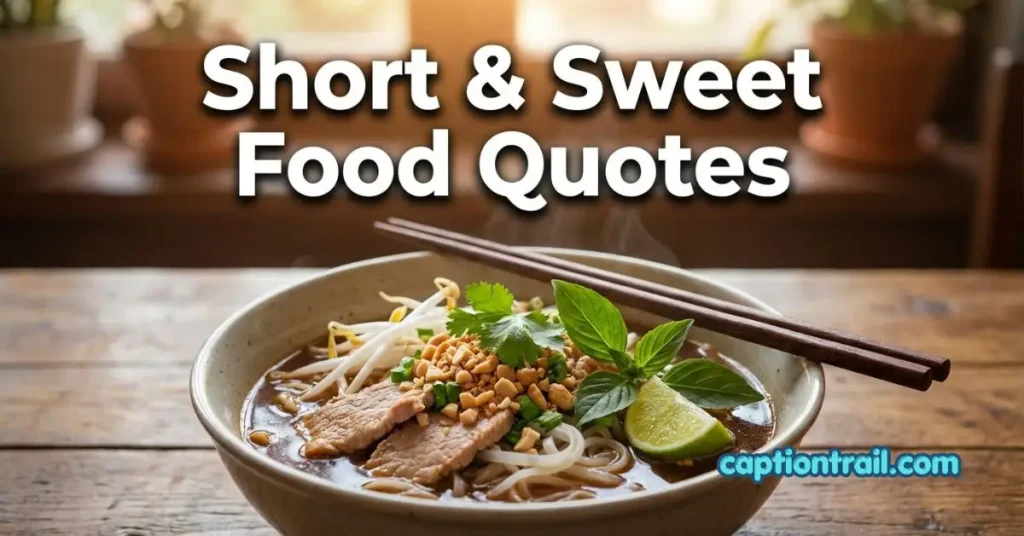Thai Food Captions for Instagram