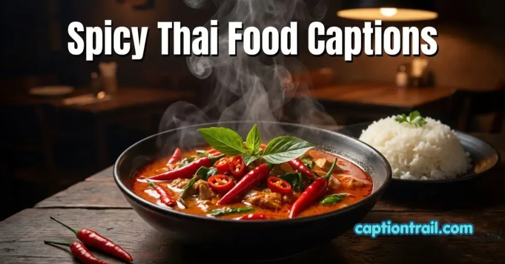 Thai Food Captions for Instagram