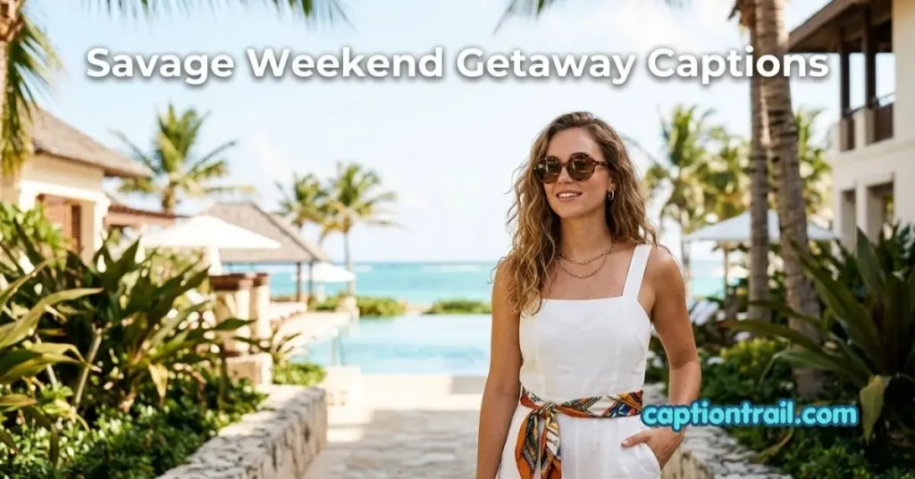 Weekend Getaway Captions for Instagram