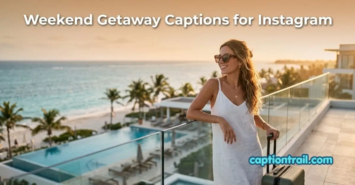 Weekend Getaway Captions for Instagram