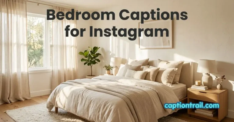 Bedroom Captions for Instagram