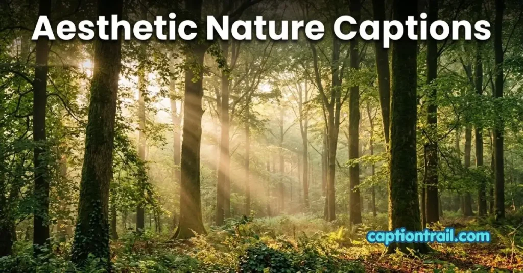 Captions for Instagram Nature