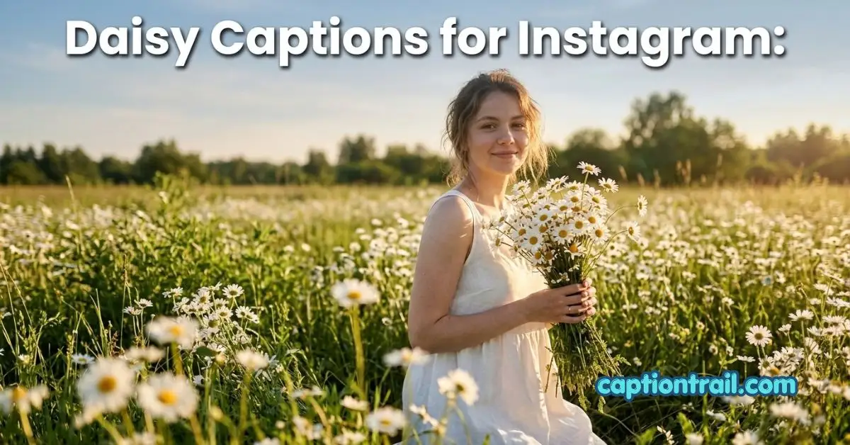 Daisy Captions for Instagram