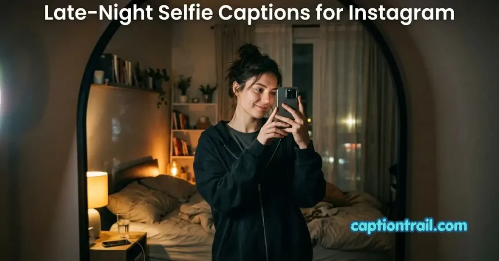 Dark Night Captions for Instagram