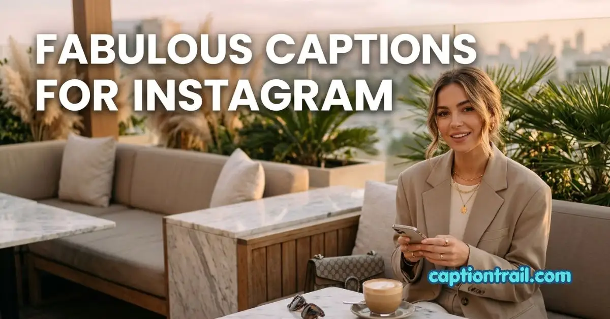 Fabulous Captions for Instagram