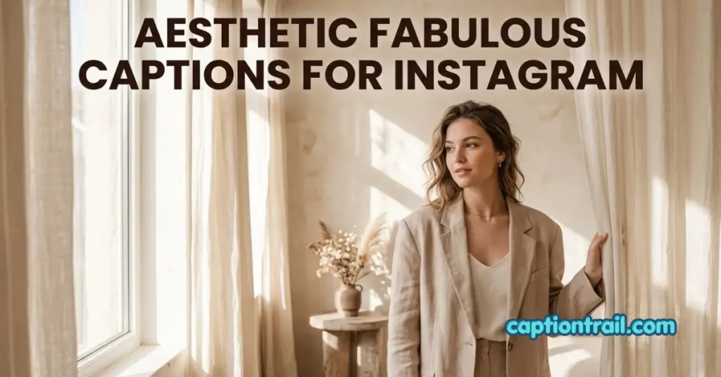Fabulous Captions for Instagram