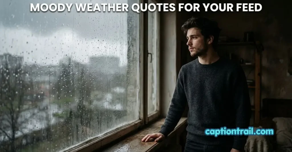 Gloomy Weather Captions for Instagram