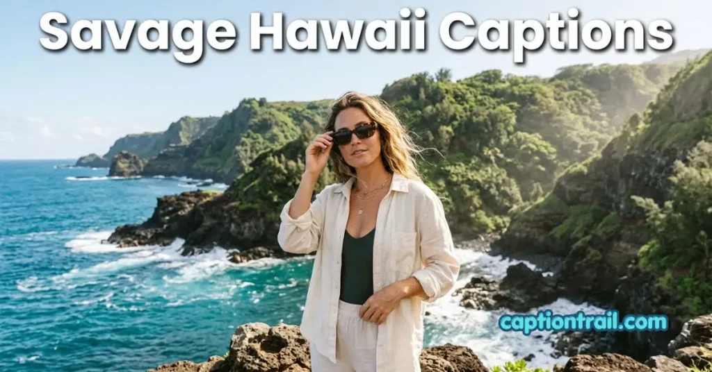 Hawaii Captions for Instagram Funny