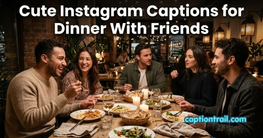 Instagram Captions for Dinner With Friends