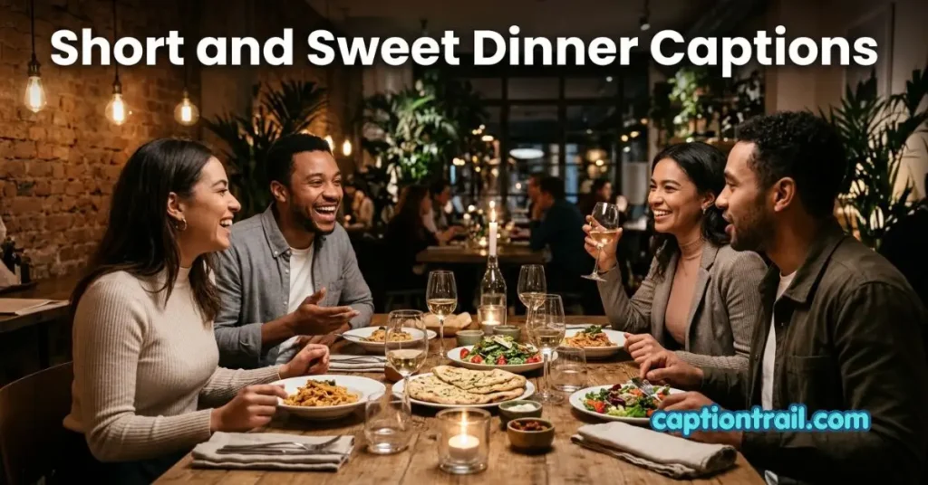 Instagram Captions for Dinner With Friends