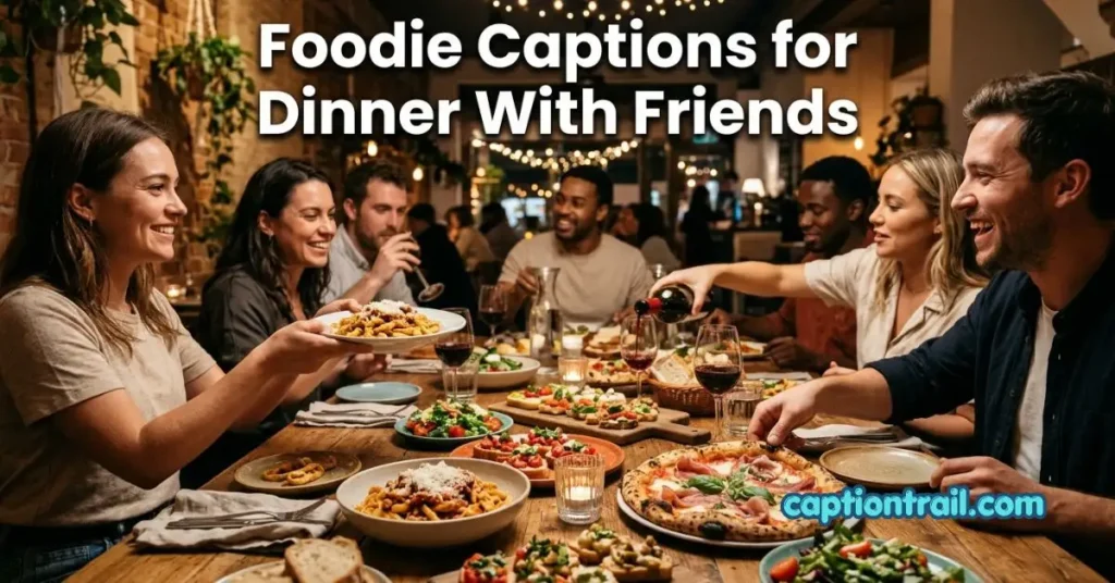 Instagram Captions for Dinner With Friends