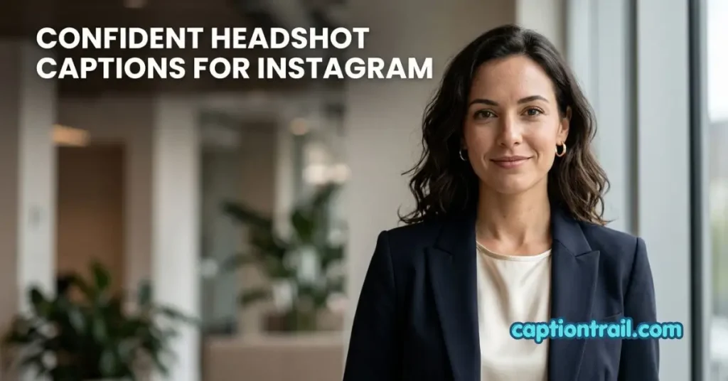 Instagram Captions for Headshots