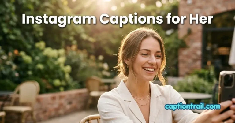 Instagram Captions for Her