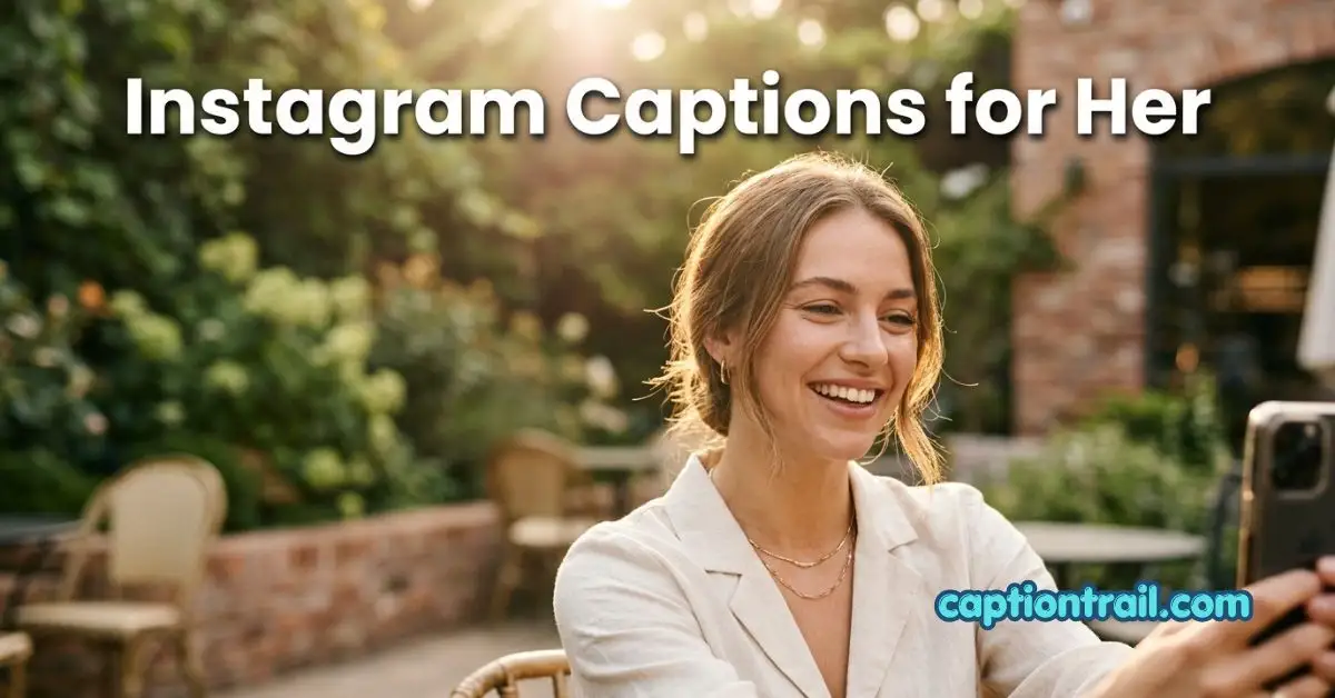 Instagram Captions for Her