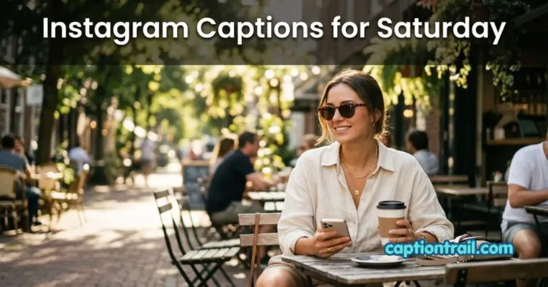 Instagram Captions for Saturday