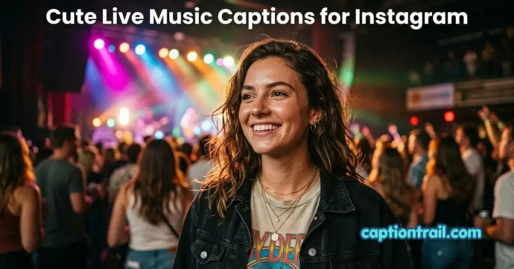 Live Music Captions for Instagram