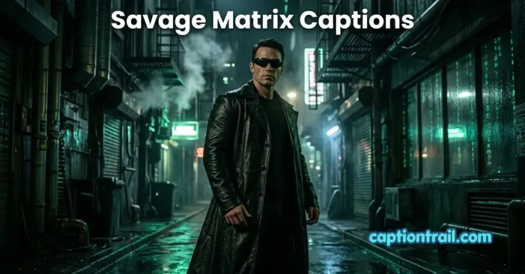 Matrix Captions for Instagram