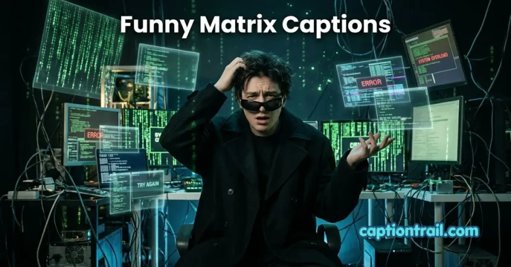 Matrix Captions for Instagram