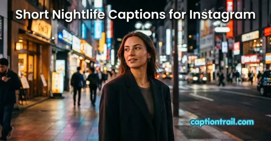 Nightlife Captions for Instagram