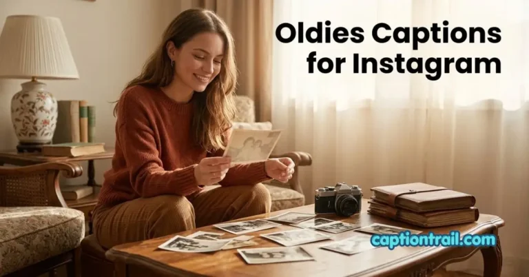 Oldies Captions for Instagram
