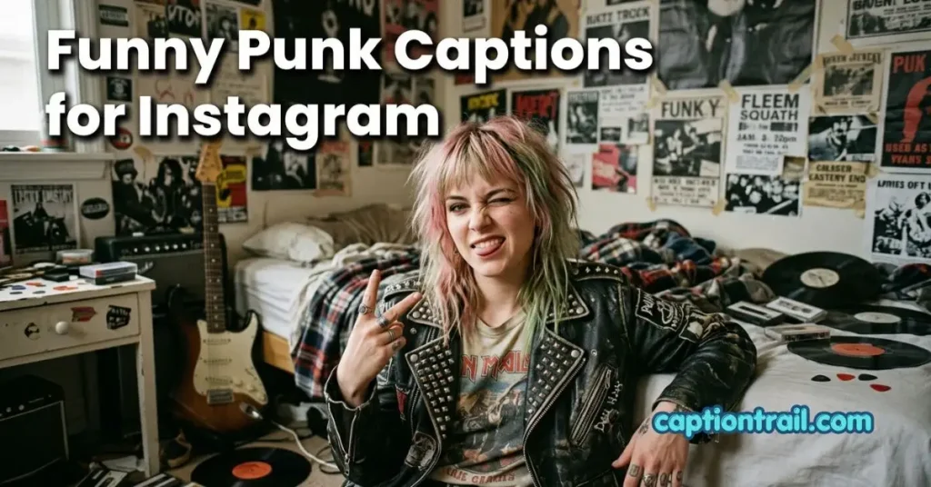 Punk Captions for Instagram
