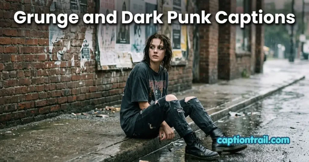 Punk Captions for Instagram
