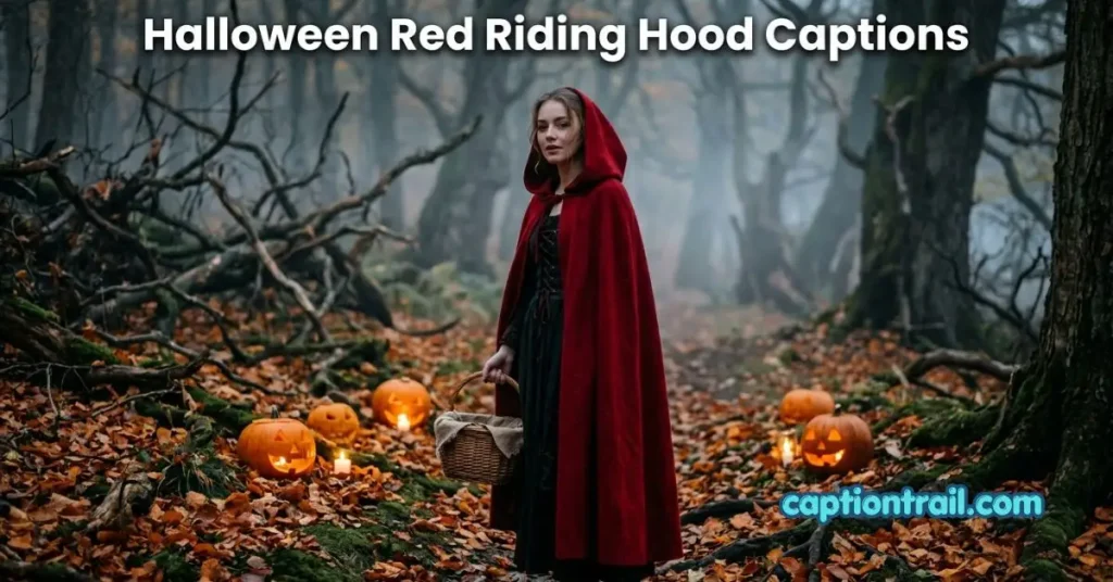 Red Riding Hood Captions for Instagram