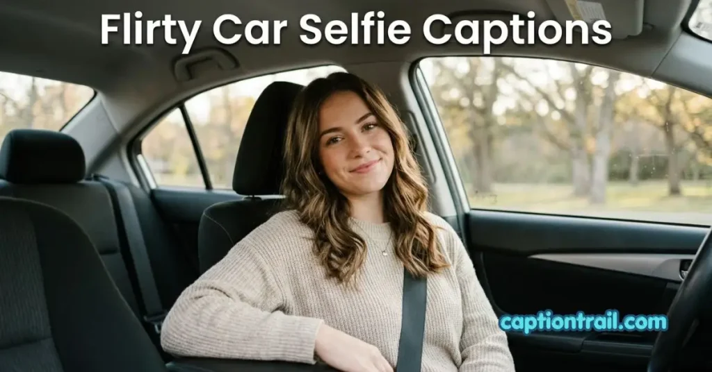 Selfie Car Captions for Instagram
